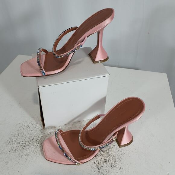 Amina Muaddi 'Gilda' Sandals Size 35 - Picture 2 of 7